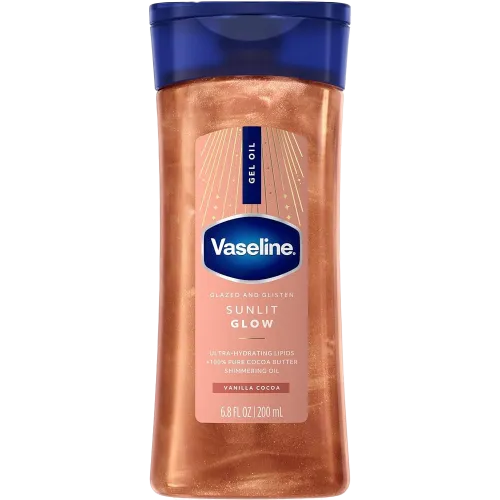ژل روغن بدن وازلین Vaseline مدل Vanilla Cocoa جذب سریع و پایانی بدون چربی