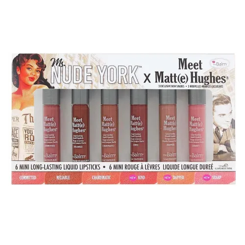 ست رژ مایع دبالم نود یورک