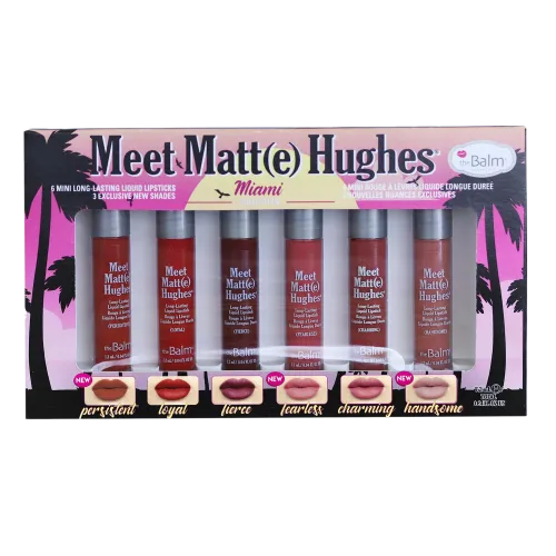 ست رژ مایع دبالم میایمی6 تایی