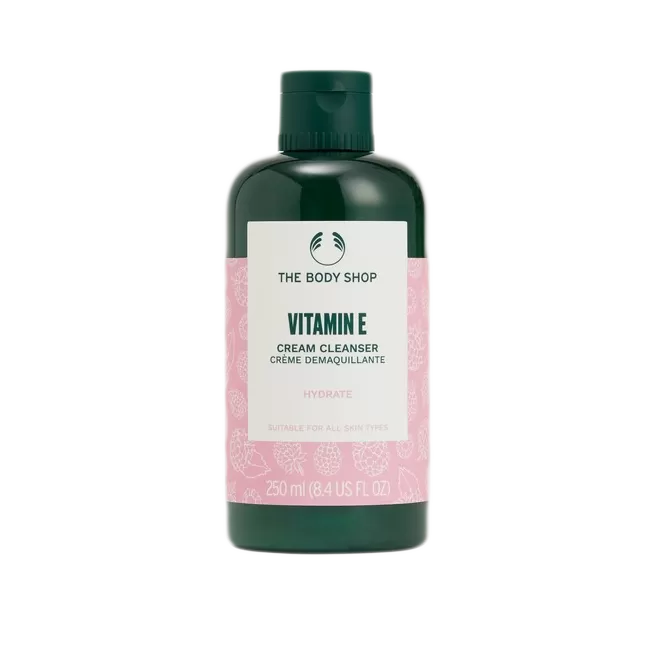 شوینده  بادی شاپ Vitamin E Cream Cleanser اورجینال + (تخفیف)