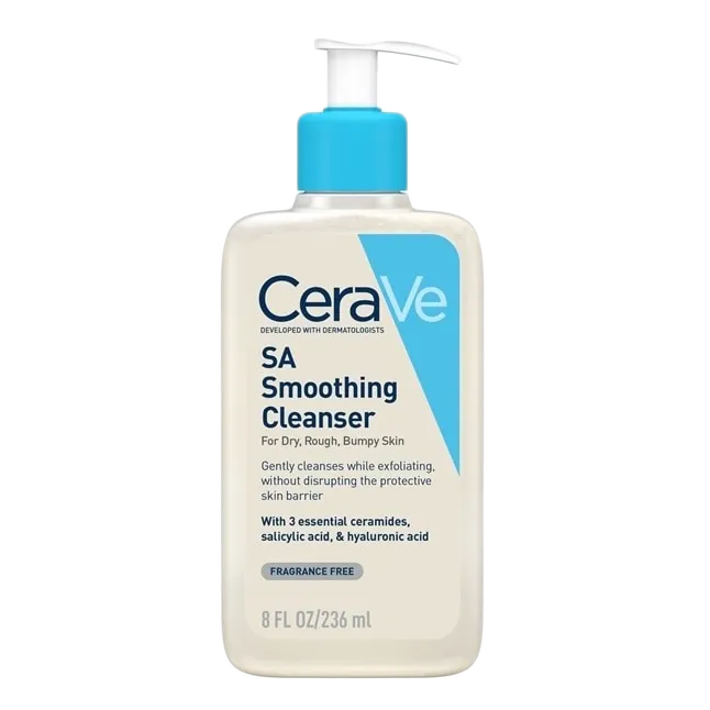 خرید ژل شستشوی صاف کننده حاوی سالیسیلیک اسید سراوی اصل + بهترین قیمت (SA Smoothing cleanser)