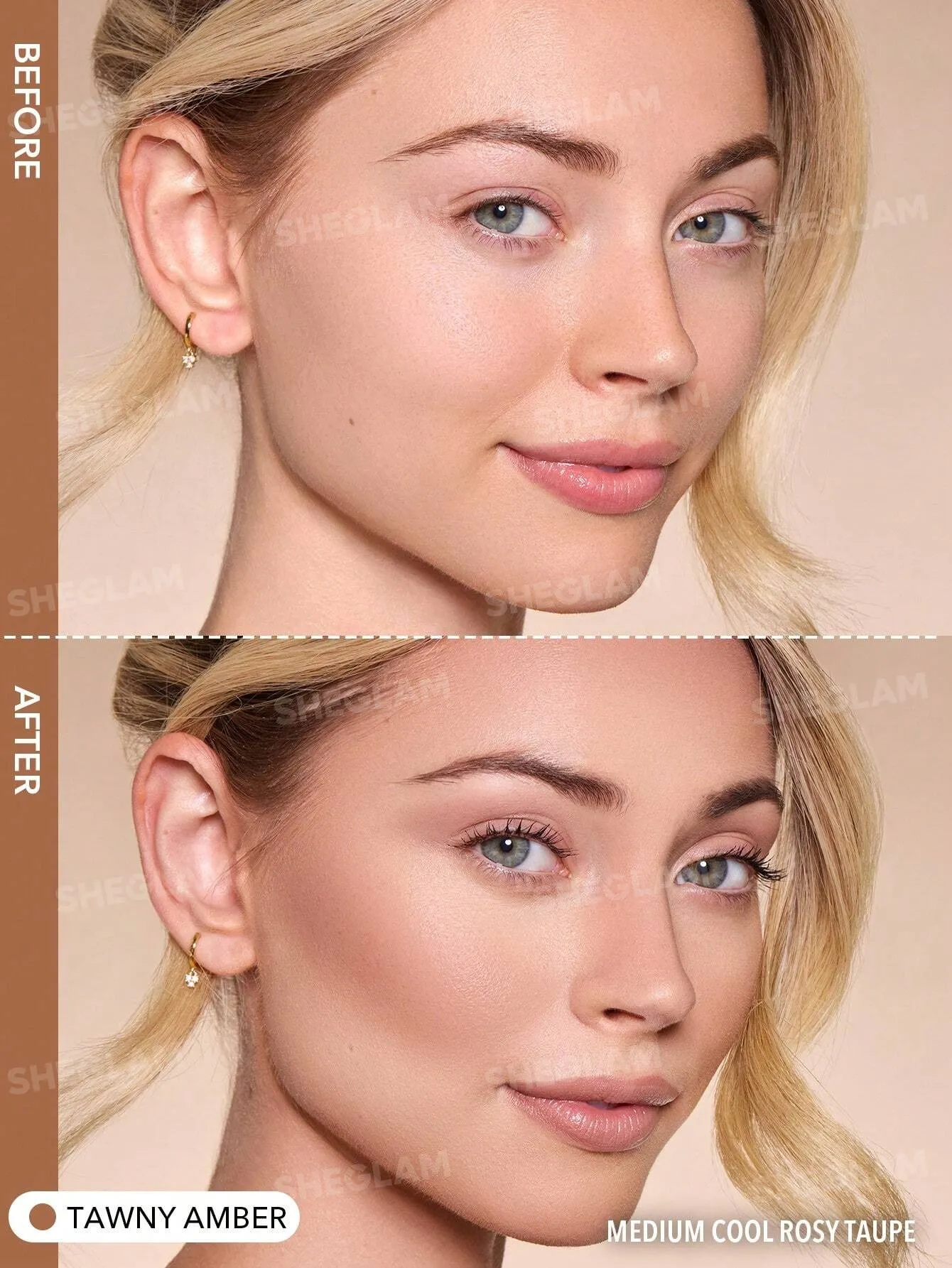 بعد از استفاده خرید کانتور مایع شیگلم اصل + بهترین قیمت (دوطرفه)