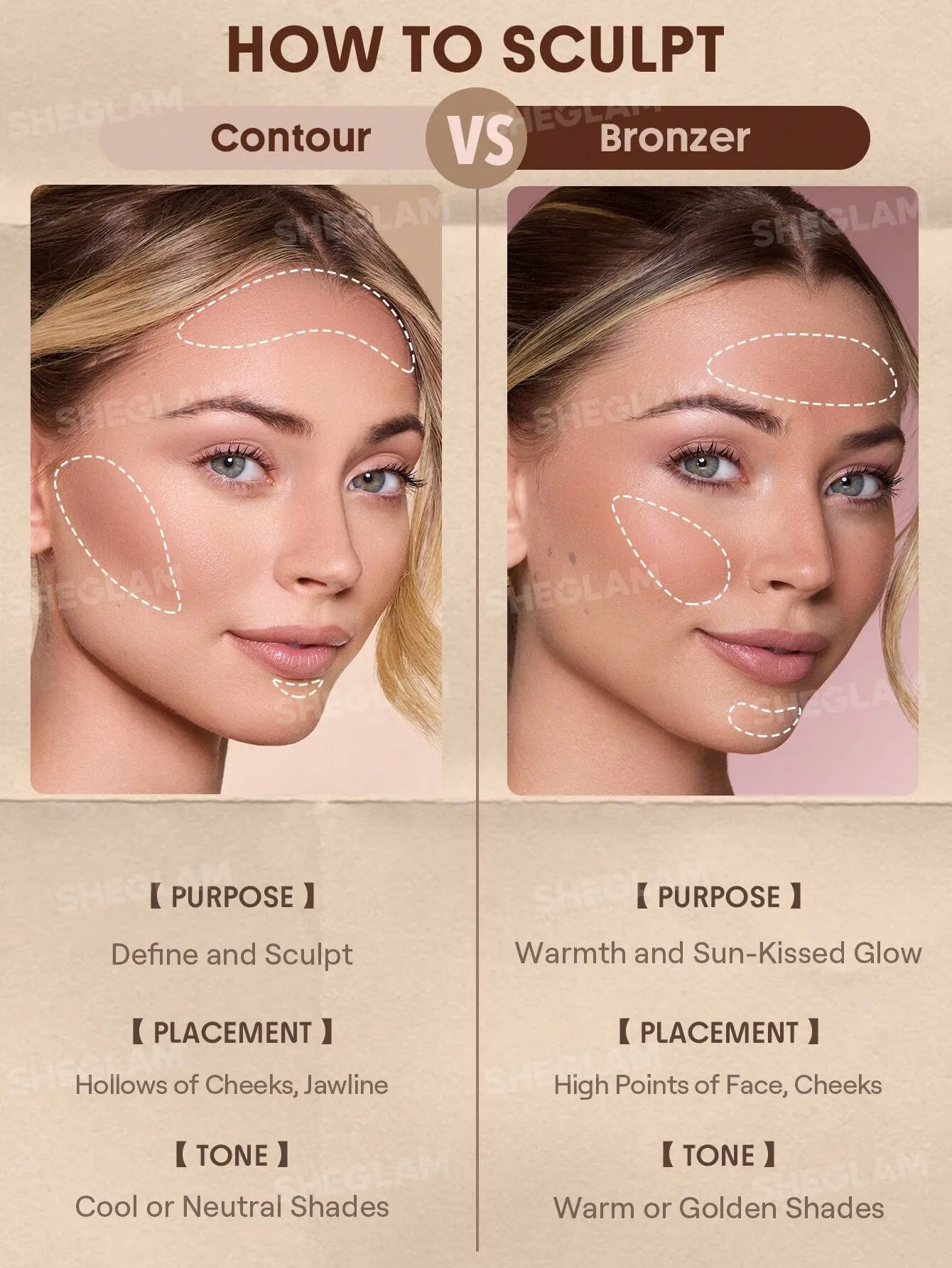 بعد از استفاده خرید کانتور استیکی شیگلم اصل + بهترین قیمت (کره ای)