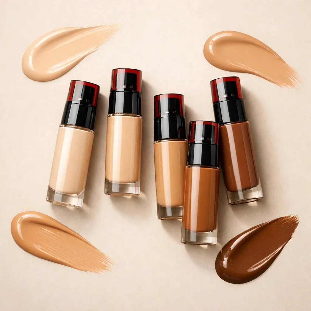 تست رنگ کرم پودر لورال اینفالیبل