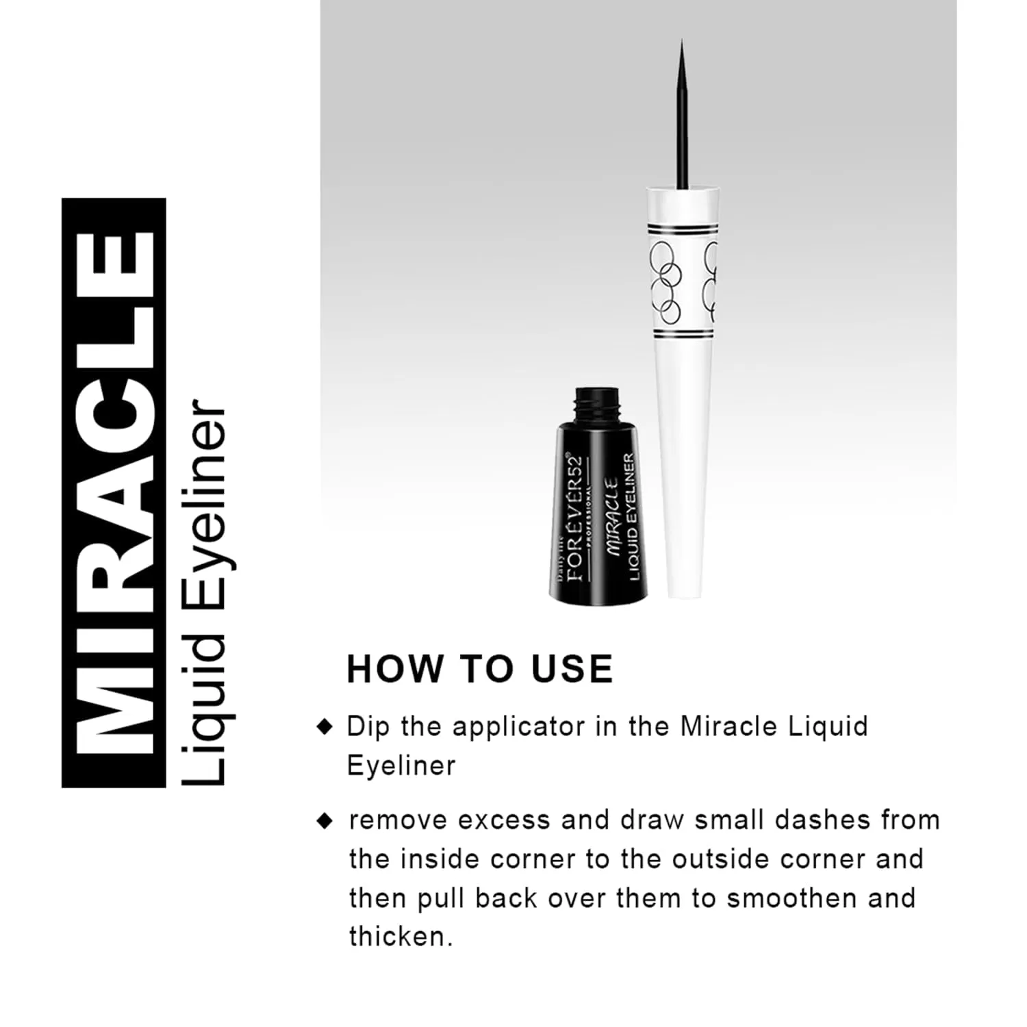 درباره خط چشم فوراور 52 Liquid Eyeliner – ARG001 اورجینال + (تخفیف)