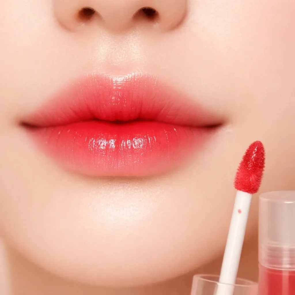 آموزش زدن رژلب های کره‌ای