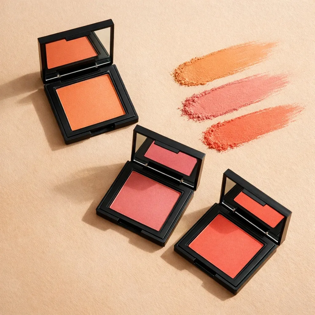 رنگ رژگونه برای پوست گندمی