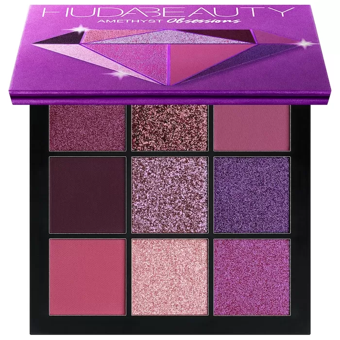 درباره پالت سایه نه رنگ هدی بیوتی Amethyst اصل + قیمت (تناژ بنفش)