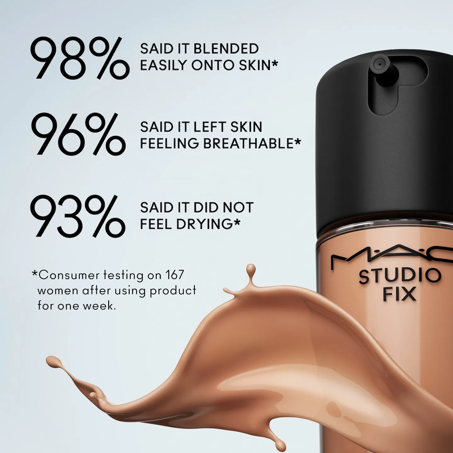 جزئیات و زوایای دیگر کرم پودر مک Studio Fix Fluid