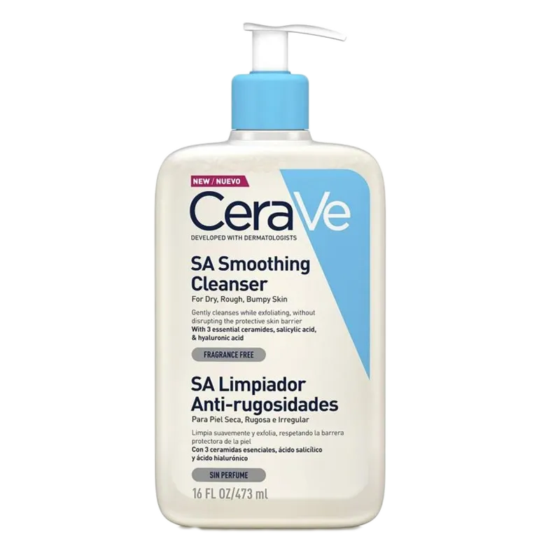 خرید ژل شستشوی صاف کننده حاوی سالیسیلیک اسید سراوی اصل + بهترین قیمت (SA Smoothing cleanser)