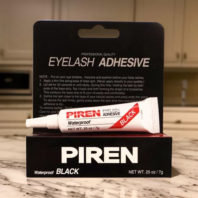 بعد از استفاده مژه پیرن Eyelash Adhesive اورجینال + (تخفیف)