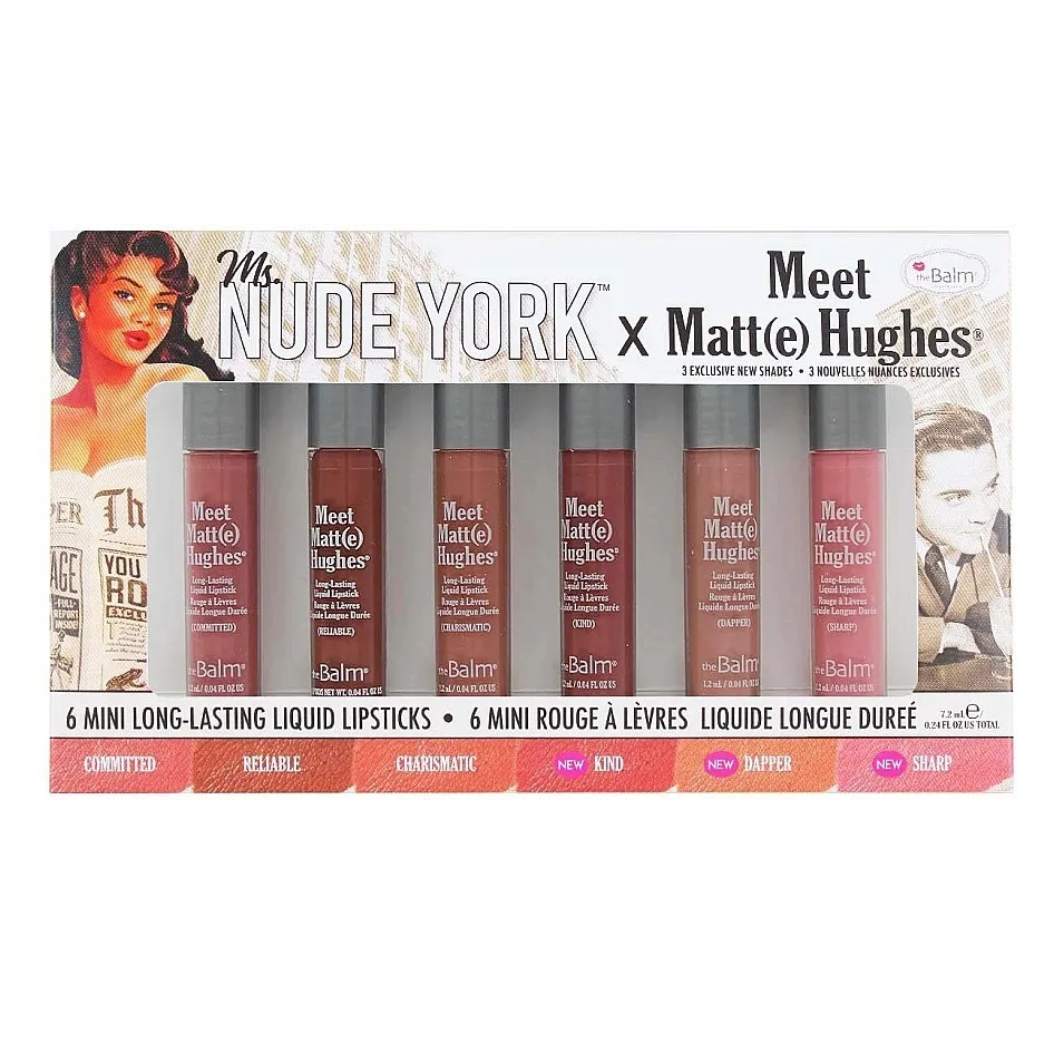 خرید ست رژ مایع دبالم نود یورک اصل + بهترین قیمت (6 تایی)