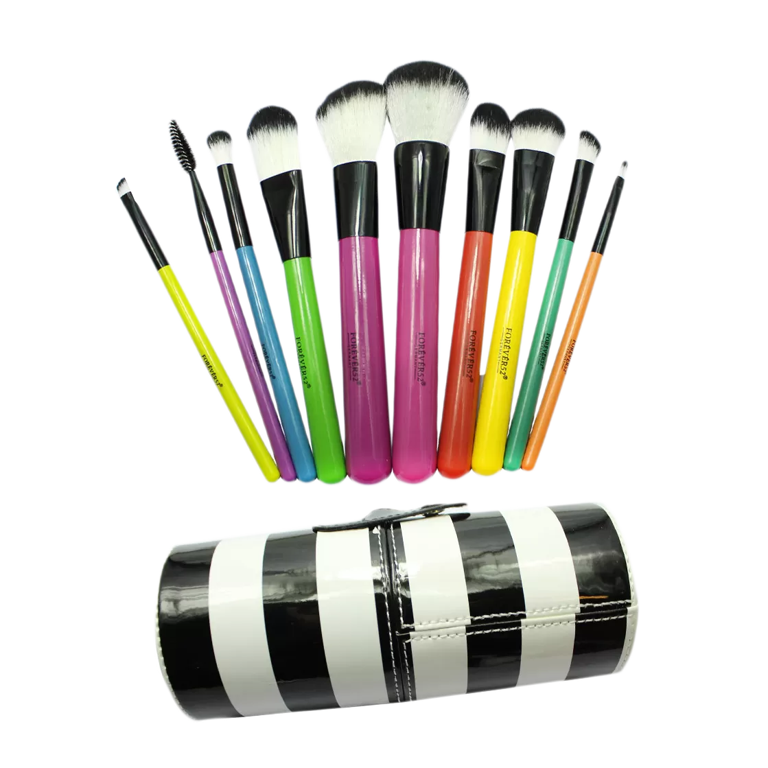 ست براش فوراور 52  10 Pcs Colorful Brushes – X046 اورجینال + (تخفیف)